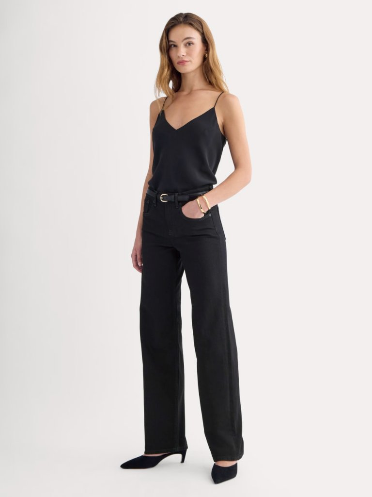 Everlane Women's Column Jean In Black, Size 28, Nwt
